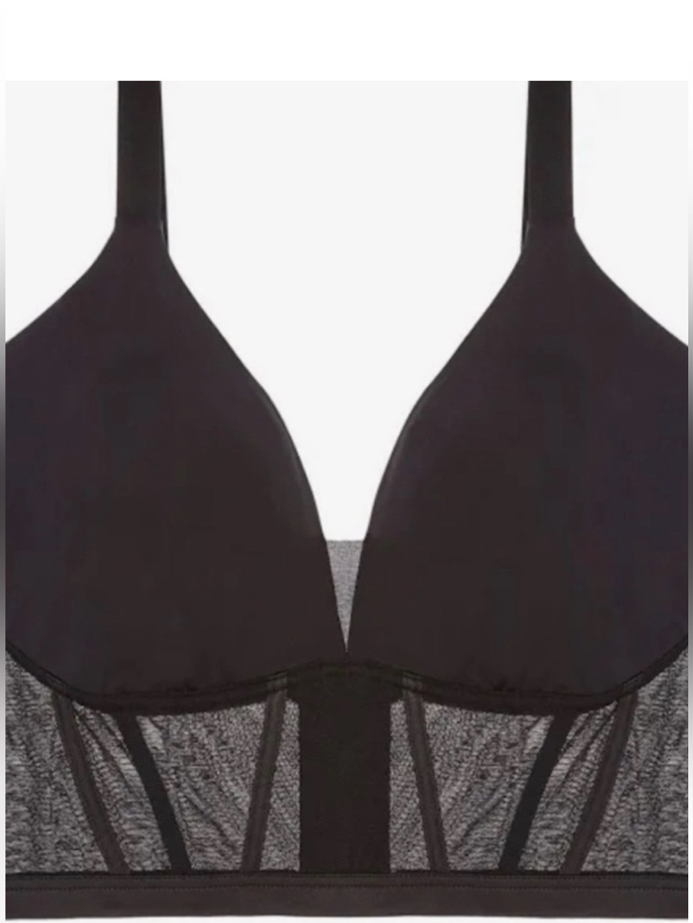 NWT Cosabella Sardegna Curvy Collection Bra in Black; Size XS